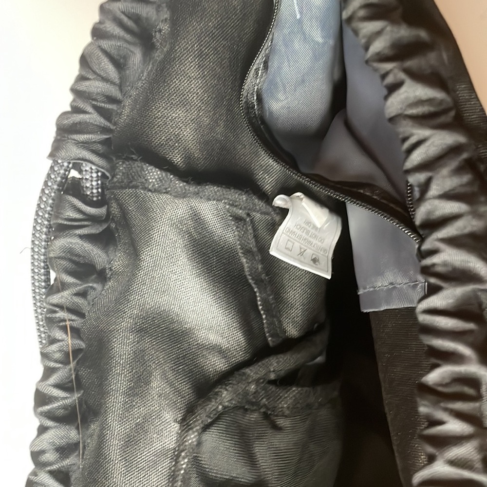 Black Adidas Drawstring Backpack - Picture 2 of 2
